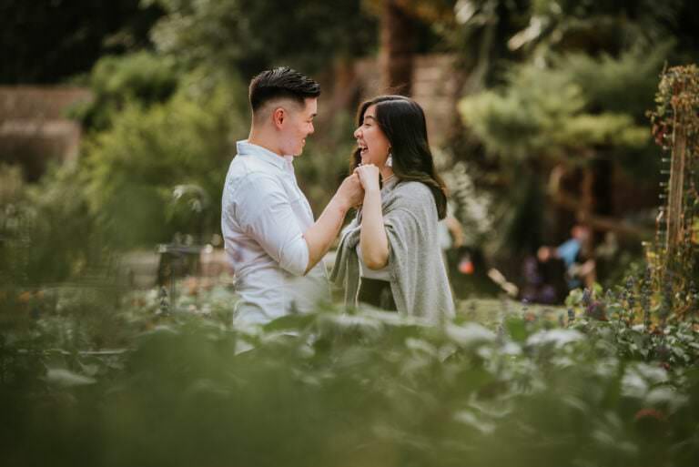 HOLLAND PARK ENGAGEMENT SHOOT LONDON